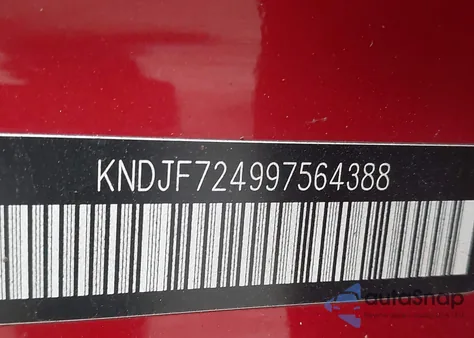 2009 Kia Sportage Lx from USA, damaged, VIN KNDJF724997564388